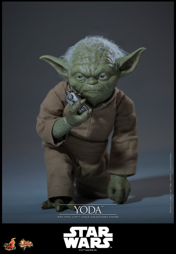 Star Wars: La Revanche des Sith Movie Masterpiece figurine 1/6 Yoda 14 cm