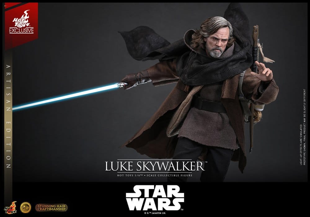 Star Wars : Les Derniers Jedi Movie Masterpiece figurine 1/6 Luke Skywalker (Artisan Edition) 29 cm