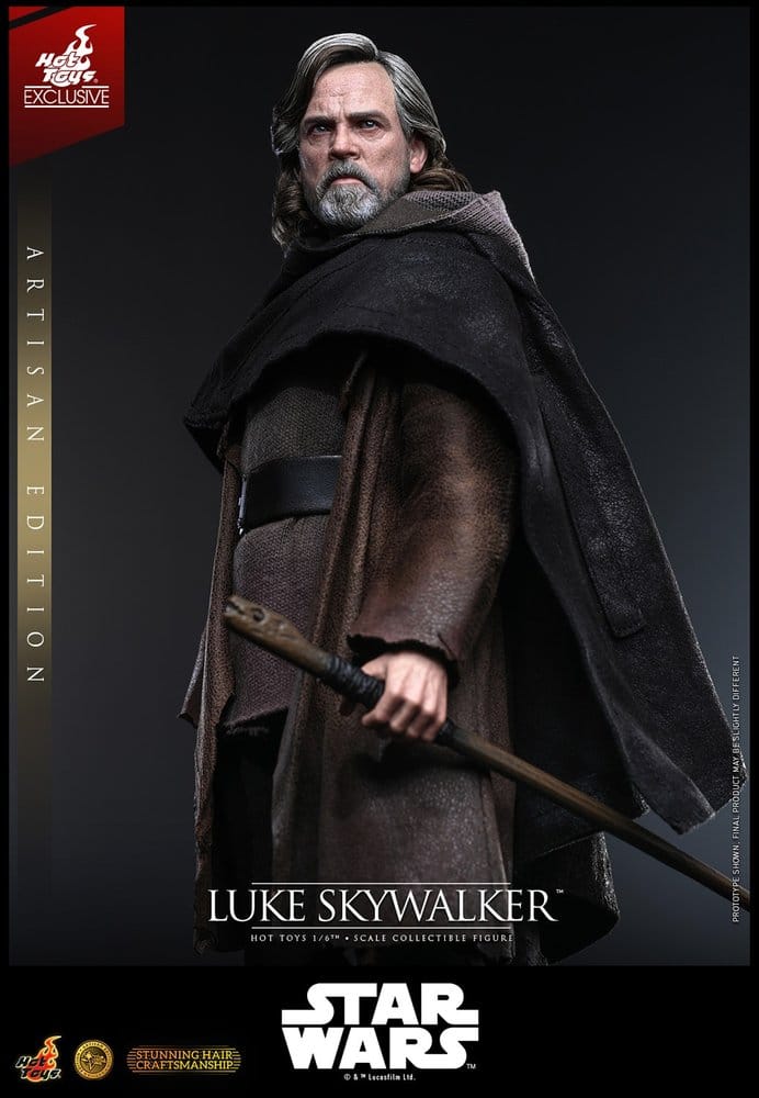 Star Wars : Les Derniers Jedi Movie Masterpiece figurine 1/6 Luke Skywalker (Artisan Edition) 29 cm