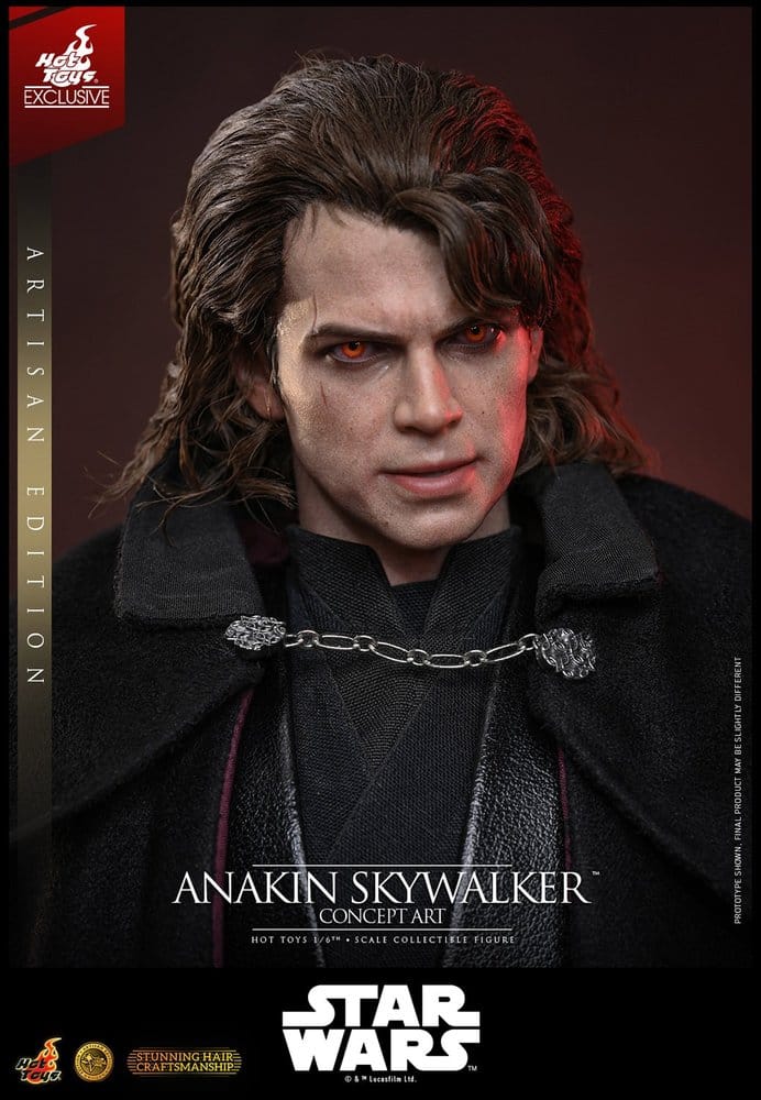 Star Wars Épisode III: La Revanche des Sith Movie Masterpiece figurine 1/6 Anakin Skywalker (Concept Art Version) (Artisan Edition) Hot Toys Exclusive 31 cm