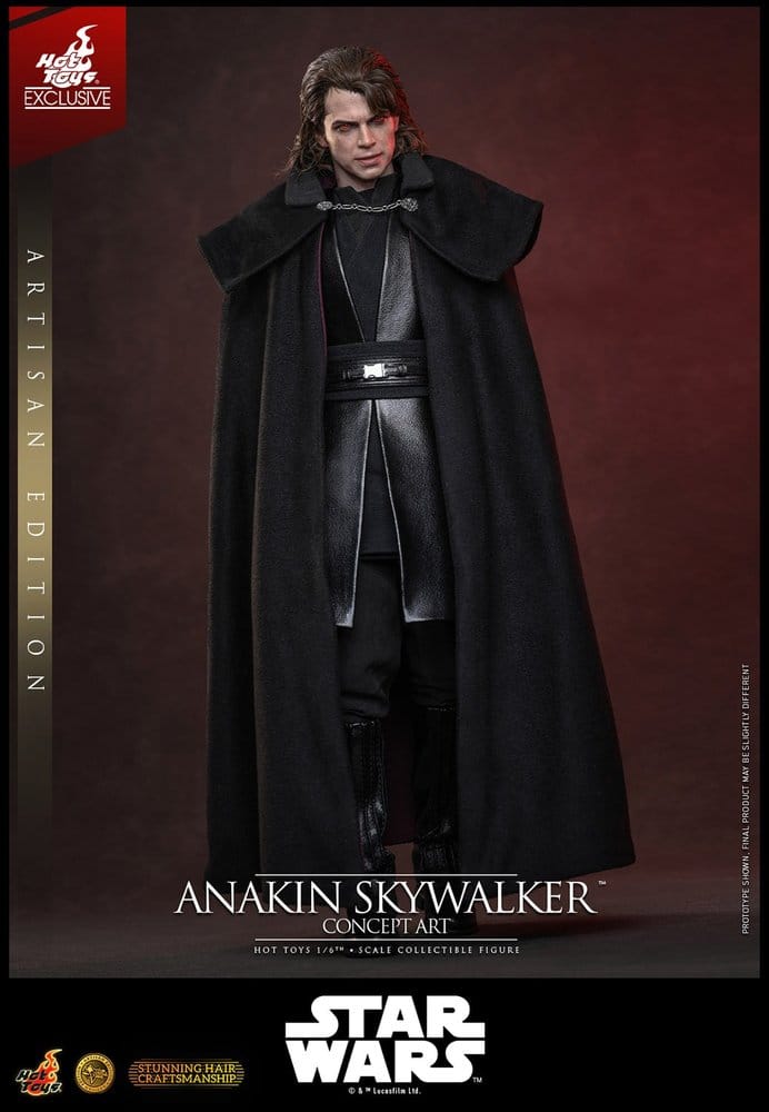 Star Wars Épisode III: La Revanche des Sith Movie Masterpiece figurine 1/6 Anakin Skywalker (Concept Art Version) (Artisan Edition) Hot Toys Exclusive 31 cm