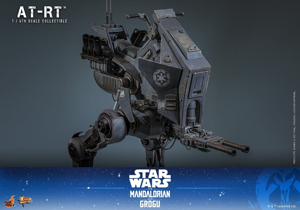 Star Wars: The Mandalorian & Grogu Movie Masterpiece véhicule 1/6 AT-RT 60 cm