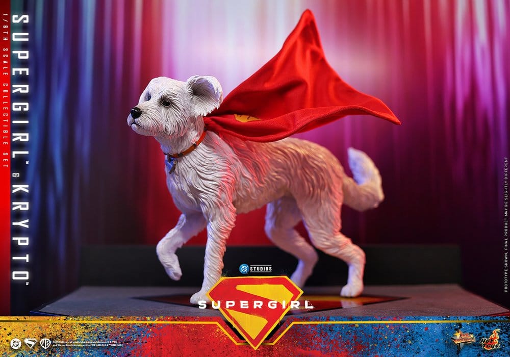 DC Comics Movie Masterpiece set de figurines Supergirl & Krypto 28 cm