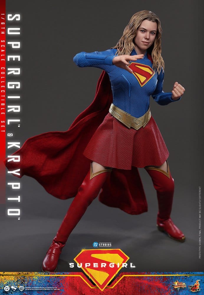 DC Comics Movie Masterpiece set de figurines Supergirl & Krypto 28 cm