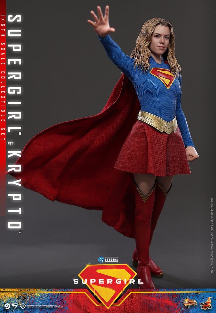 DC Comics Movie Masterpiece set de figurines Supergirl & Krypto 28 cm