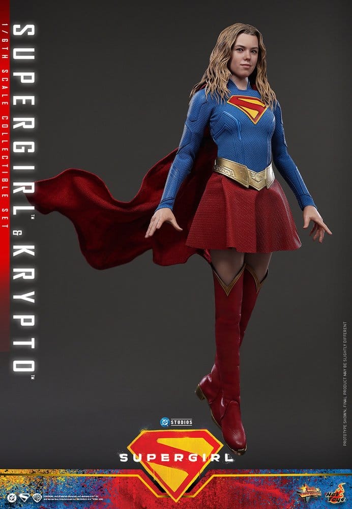 DC Comics Movie Masterpiece set de figurines Supergirl & Krypto 28 cm