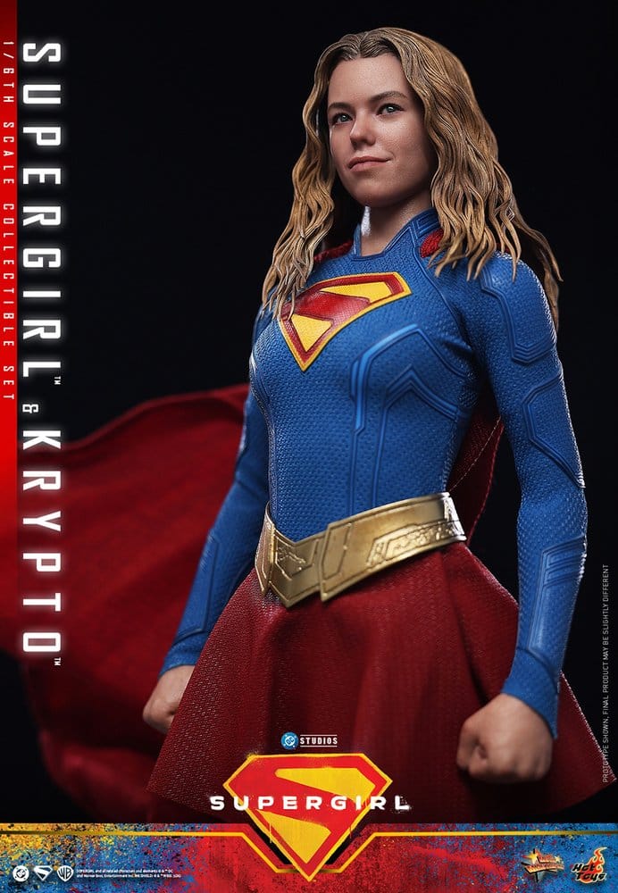 DC Comics Movie Masterpiece set de figurines Supergirl & Krypto 28 cm
