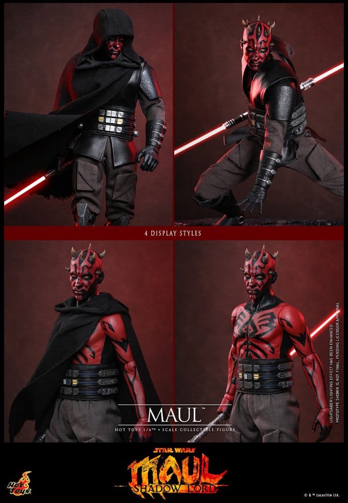 Maul : Seigneur de l'ombre Television Masterpiece figurine 1/6 Maul 29 cm