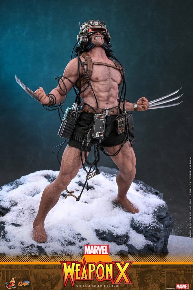 Marvel Comic Masterpiece figurine 1/6 Weapon X 31 cm