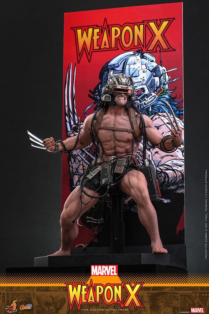 Marvel Comic Masterpiece figurine 1/6 Weapon X 31 cm