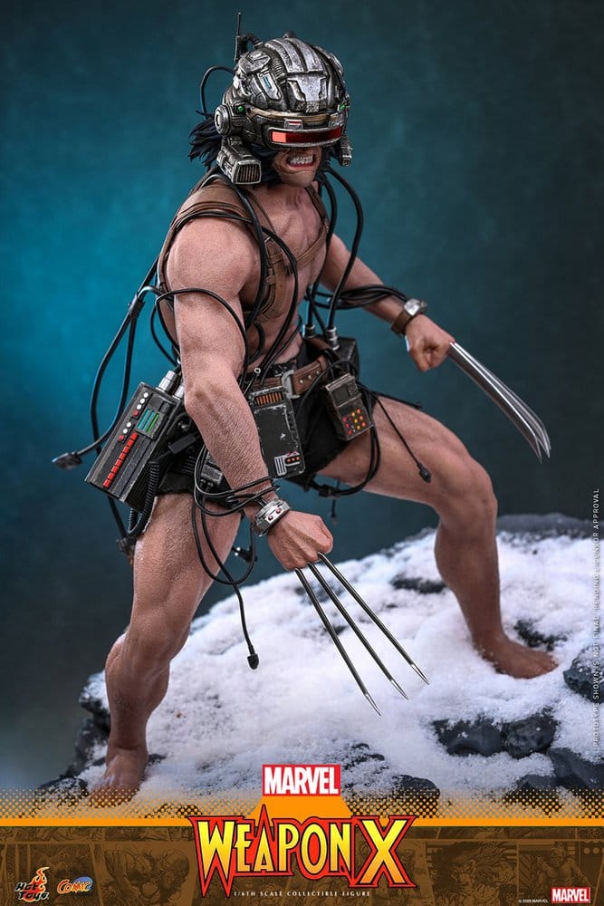 Marvel Comic Masterpiece figurine 1/6 Weapon X 31 cm
