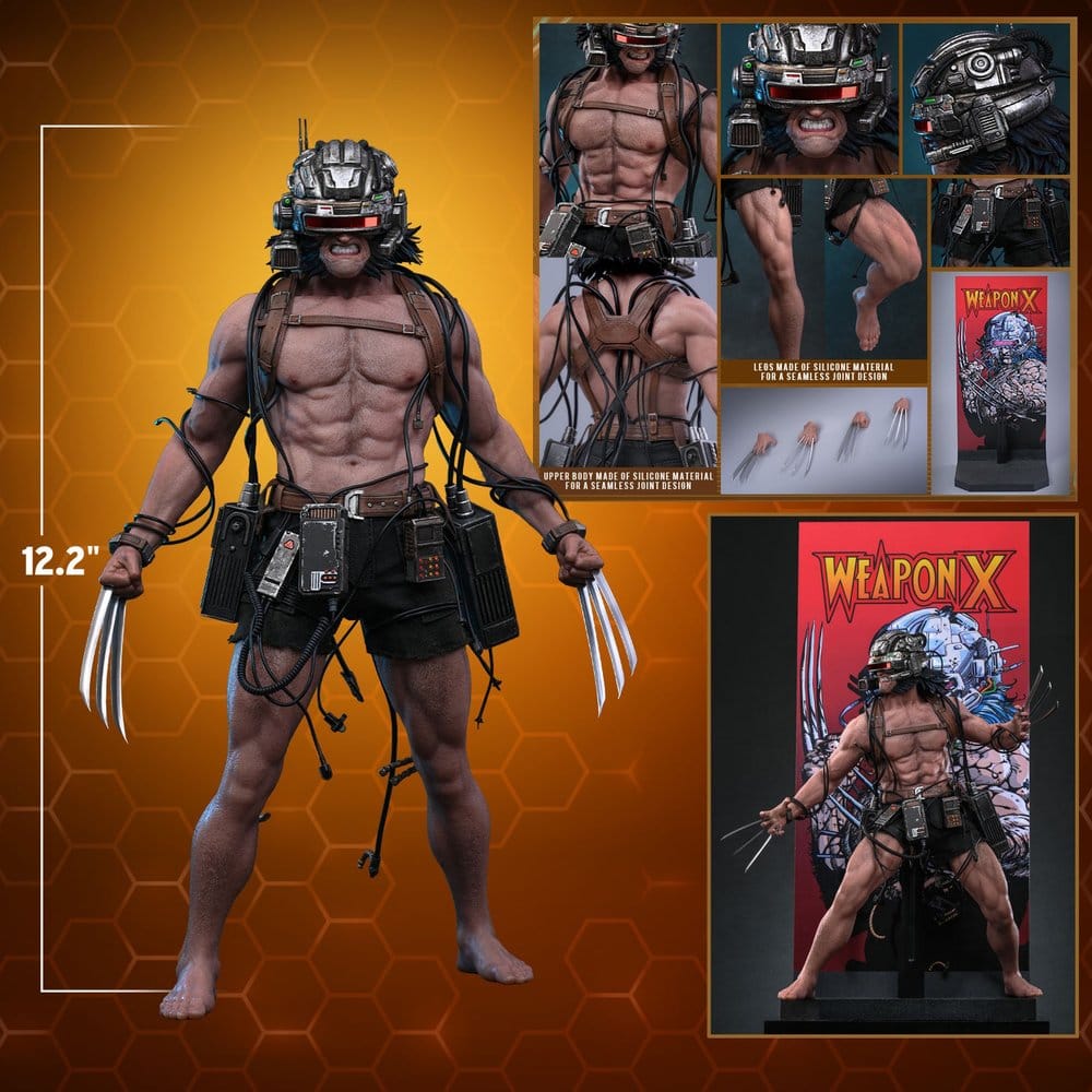 Marvel Comic Masterpiece figurine 1/6 Weapon X 31 cm