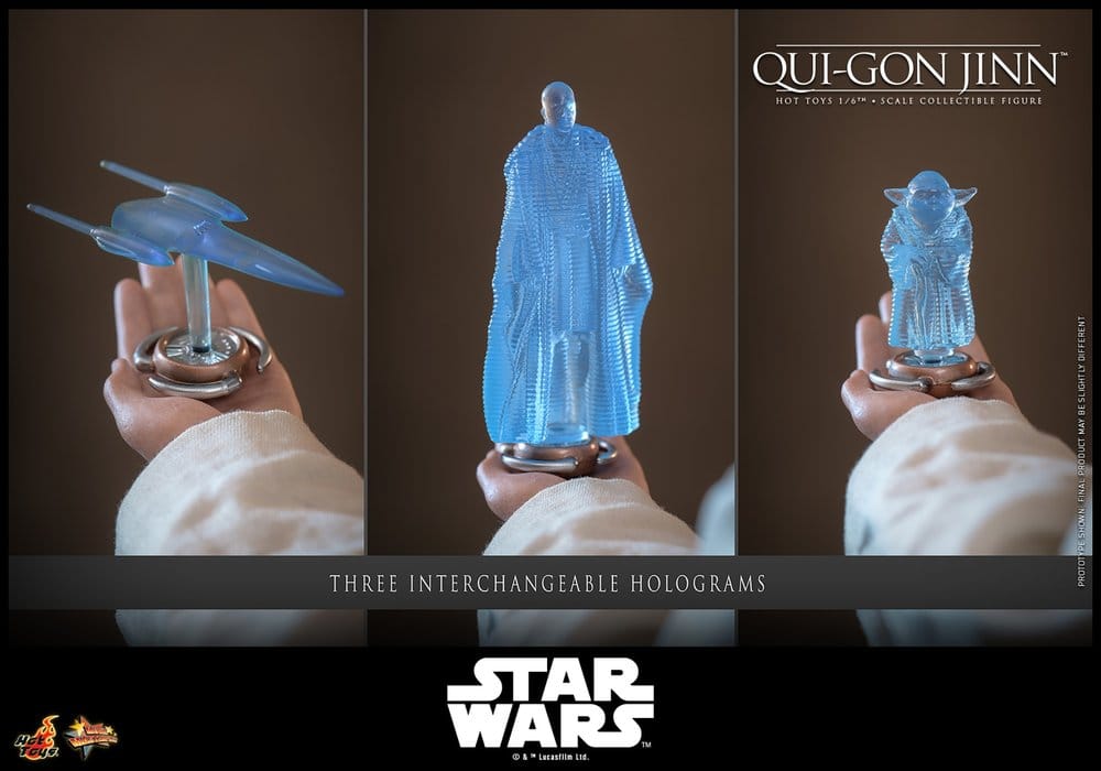 Star Wars: La Menace Fantôme Movie Masterpiece figurine 1/6 Qui-Gon Jinn (Artisan Edition) Hot Toys Exclusive 32 cm