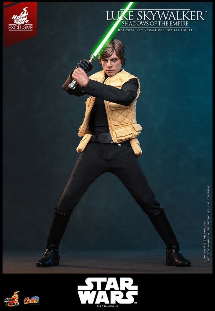 Star Wars Comic Masterpiece figurine 1/6 Luke Skywalker (Shadows Of The Empire) (Hot Toys Exclusive) 28 cm