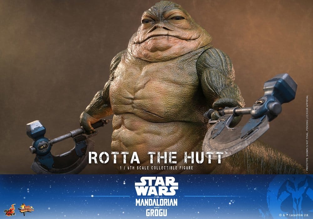 Star Wars Movie Masterpiece figurine 1/6 Rotta The Hutt 32 cm