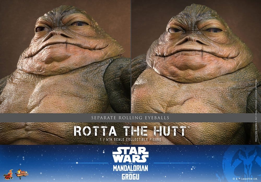 Star Wars Movie Masterpiece figurine 1/6 Rotta The Hutt 32 cm