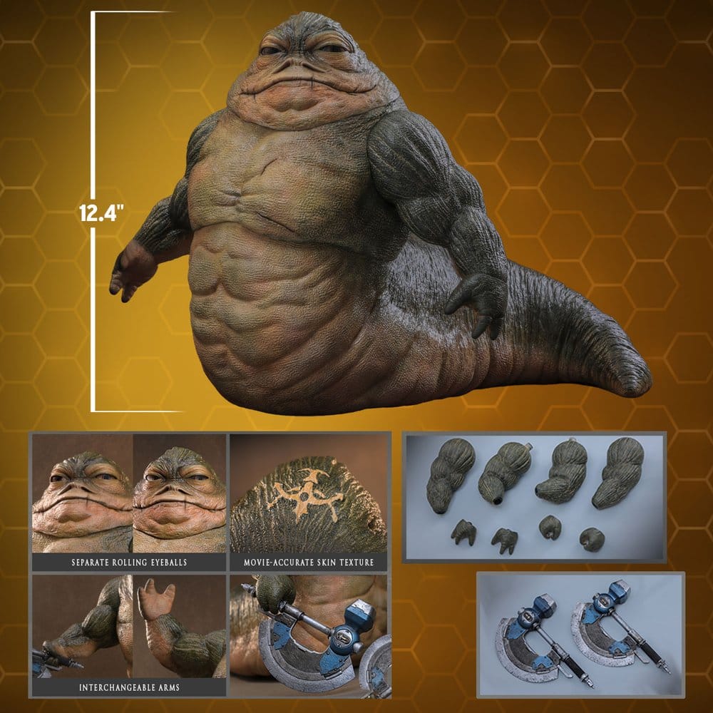 Star Wars Movie Masterpiece figurine 1/6 Rotta The Hutt 32 cm