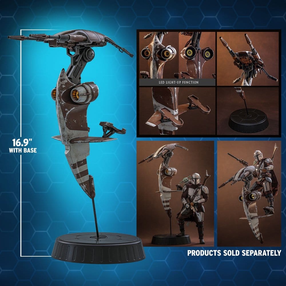 Star Wars: The Mandalorian & Grogu Movie Masterpiece accessoire 1/6 STAP 32 cm