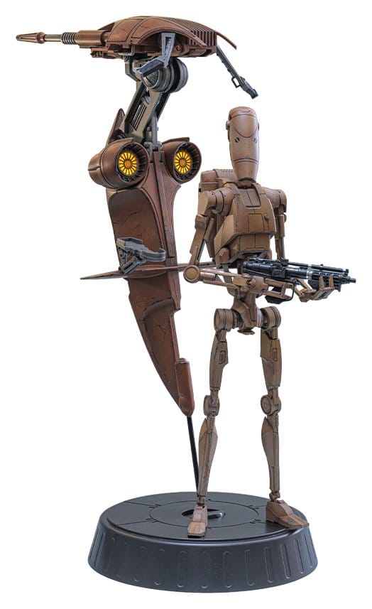Star Wars: The Phantom Menace Movie Masterpiece set de figurines 1/6 Battle Droid & STAP 32 cm