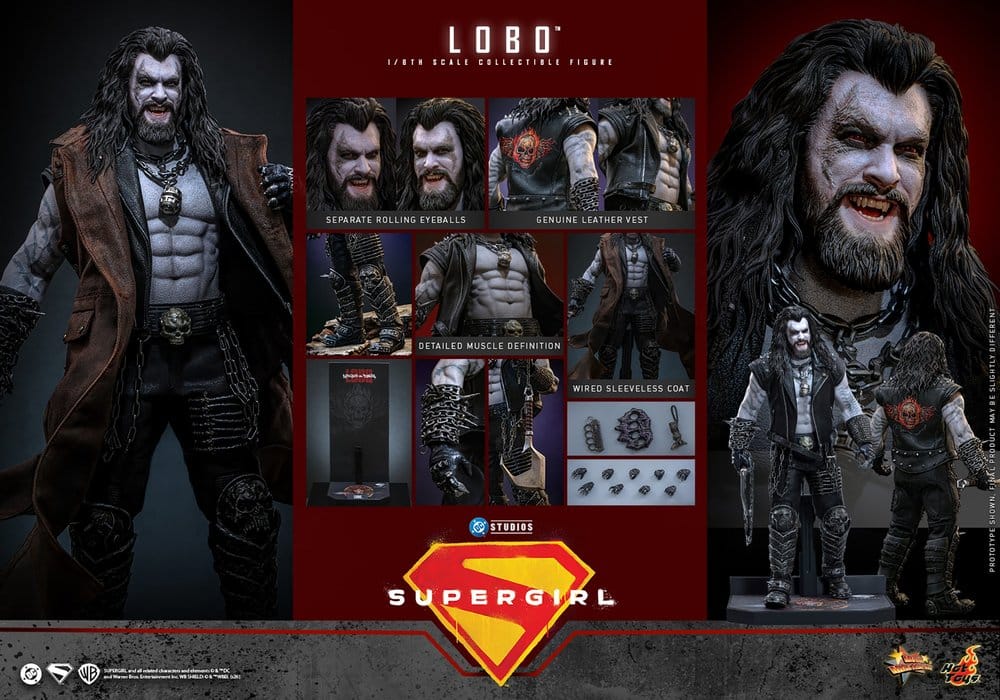 DC Comics Movie Masterpiece figurine 1/6 Lobo 33 cm