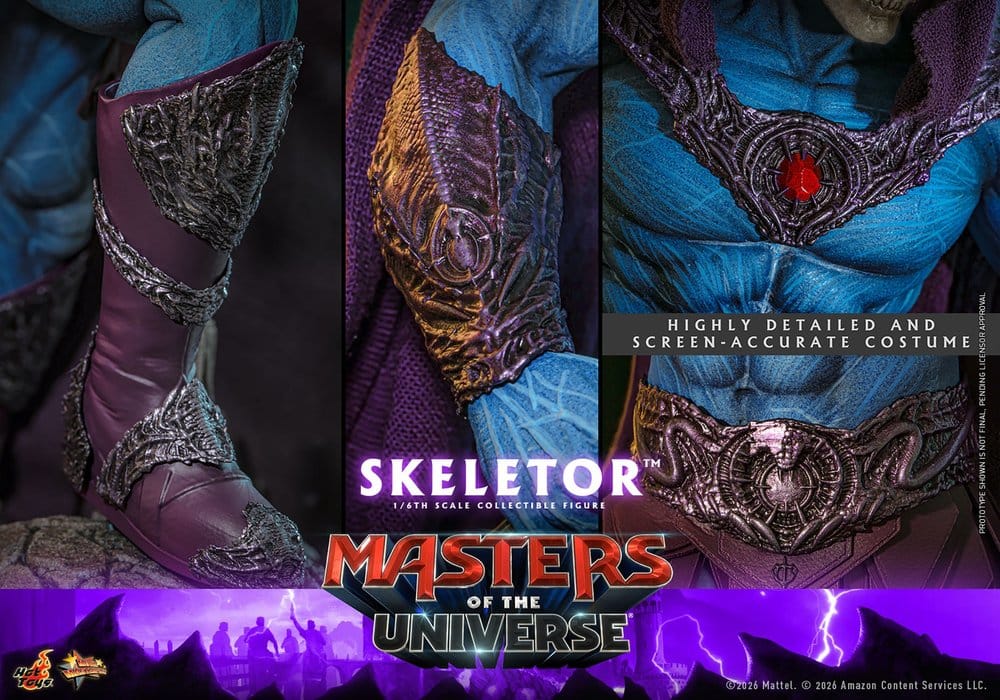 Masters of the Universe Movie Masterpiece figurine 1/6 Skeletor 31 cm
