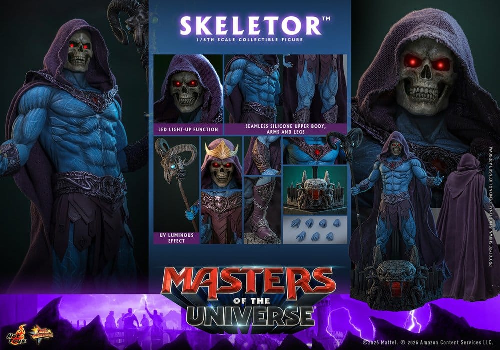 Masters of the Universe Movie Masterpiece figurine 1/6 Skeletor 31 cm