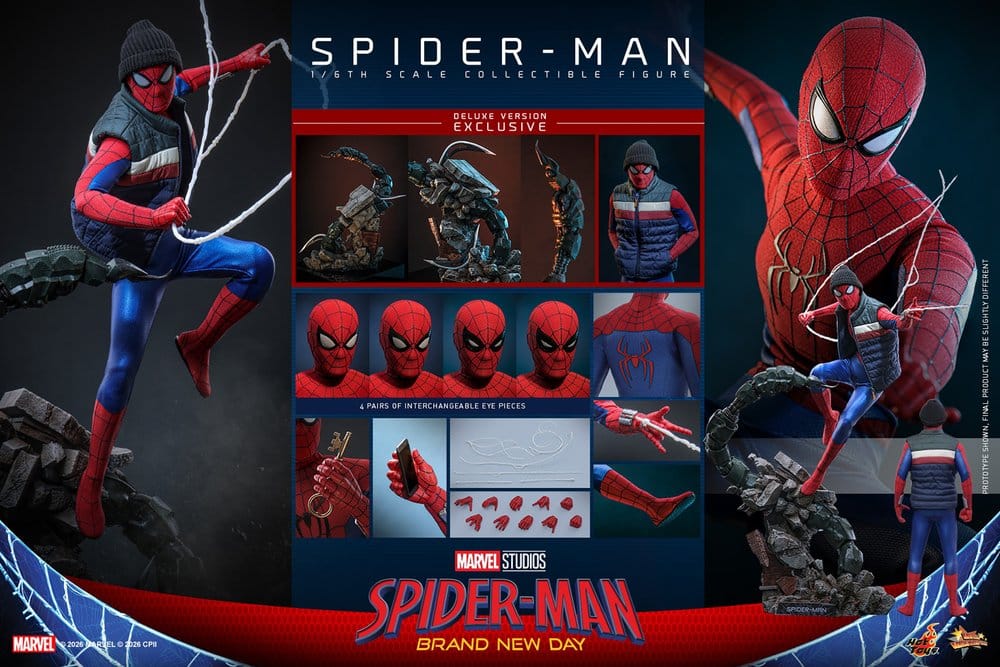 Marvel Spider-Man: Brand New Day figurine 1/6 Spider-Man (Version Deluxe) 29 cm