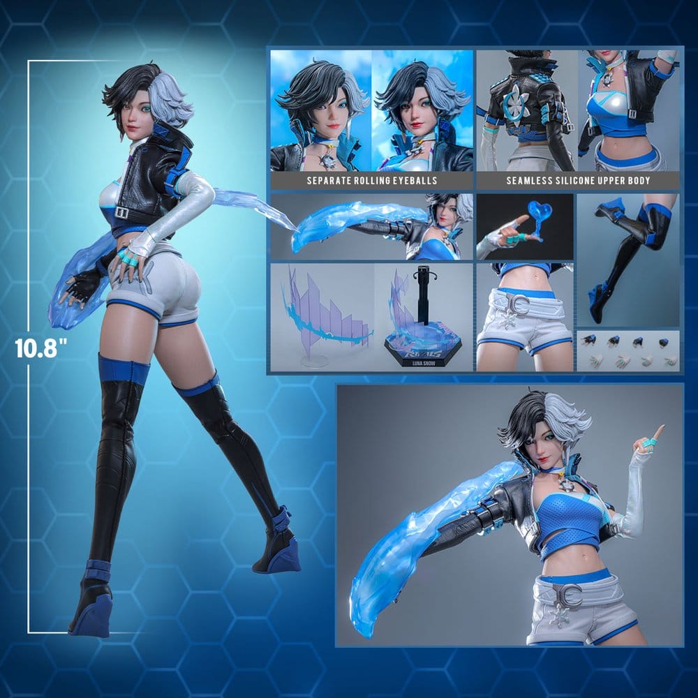 Marvel Rivals Videogame Masterpiece figurine 1/6 Luna Snow 28 cm