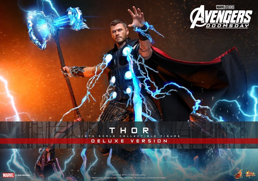 Avengers: Doomsday Movie Masterpiece figurine 1/6 Thor (Deluxe Version) 32 cm