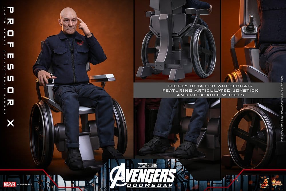 Marvel X-Men figurine 1/6 Professor X 25 cm
