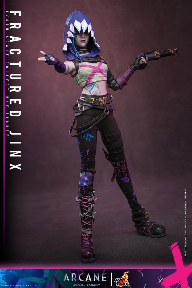 Arcane figurine 1/6 Fractured Jinx 28 cm
