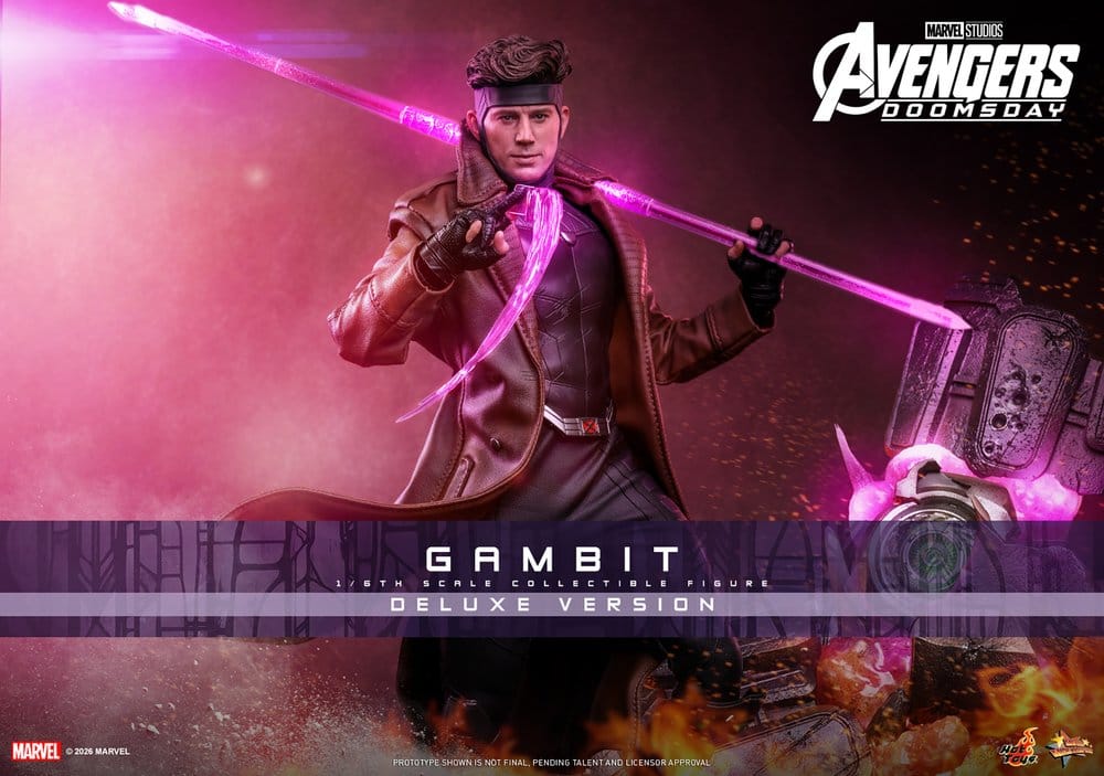 Avengers: Doomsday Movie Masterpiece figurine 1/6 Gambit (Deluxe Version) 31 cm