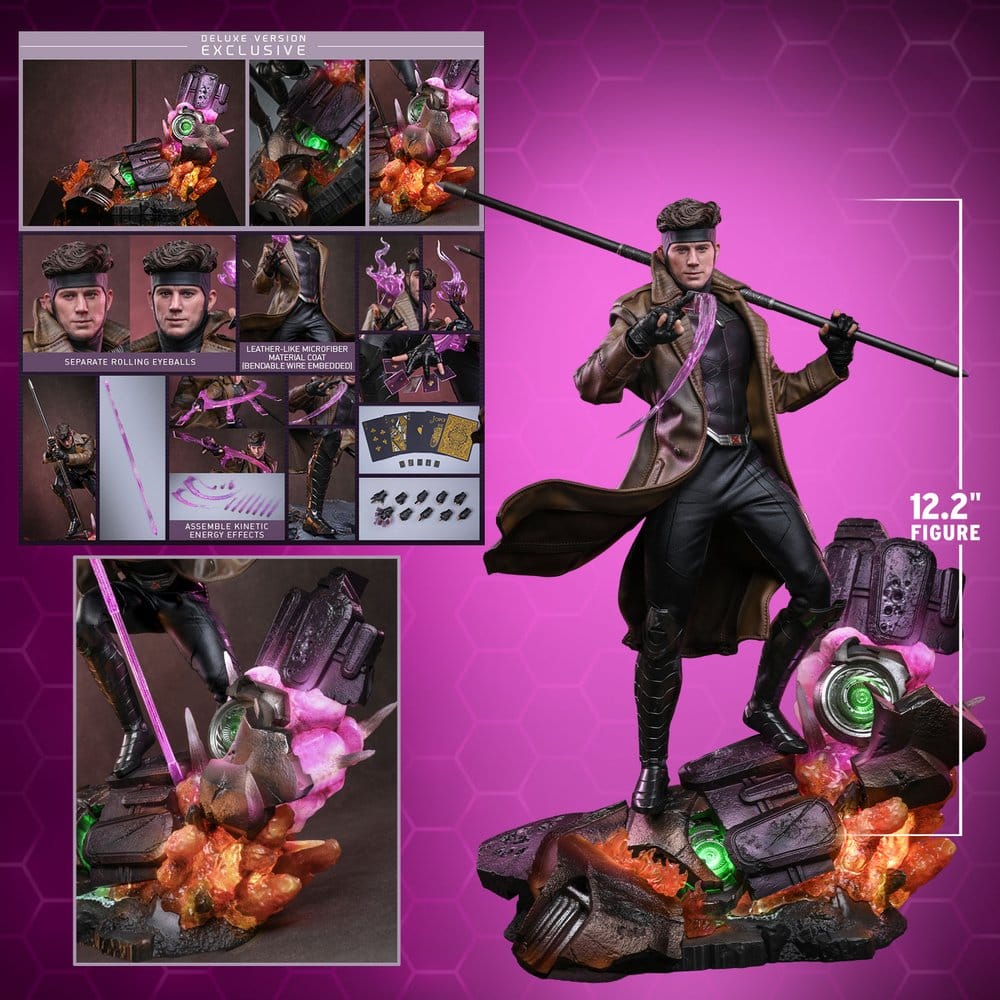 Avengers: Doomsday Movie Masterpiece figurine 1/6 Gambit (Deluxe Version) 31 cm