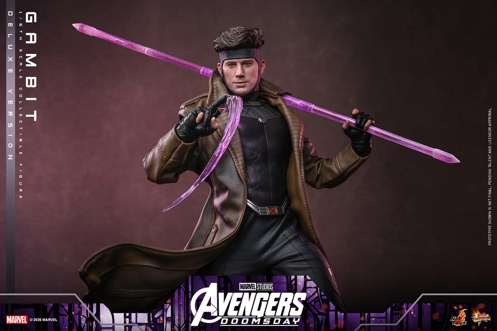 Avengers: Doomsday Movie Masterpiece figurine 1/6 Gambit (Deluxe Version) 31 cm