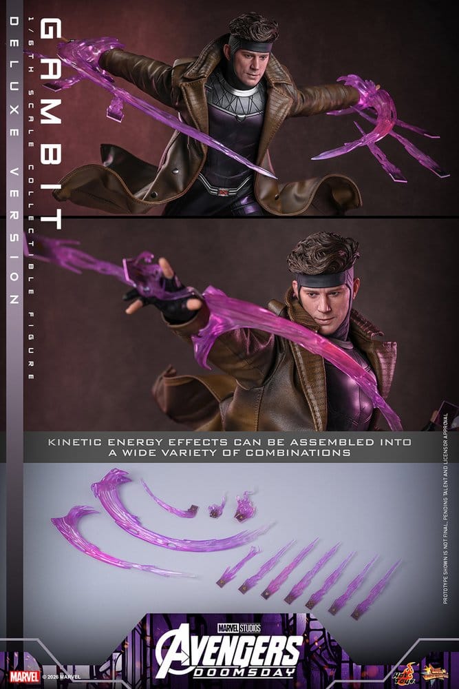 Avengers: Doomsday Movie Masterpiece figurine 1/6 Gambit (Deluxe Version) 31 cm