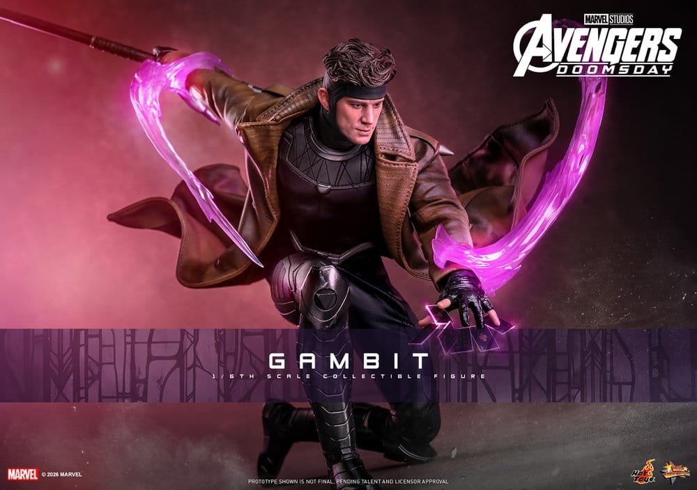 Avengers: Doomsday Movie Masterpiece figurine 1/6 Gambit 31 cm