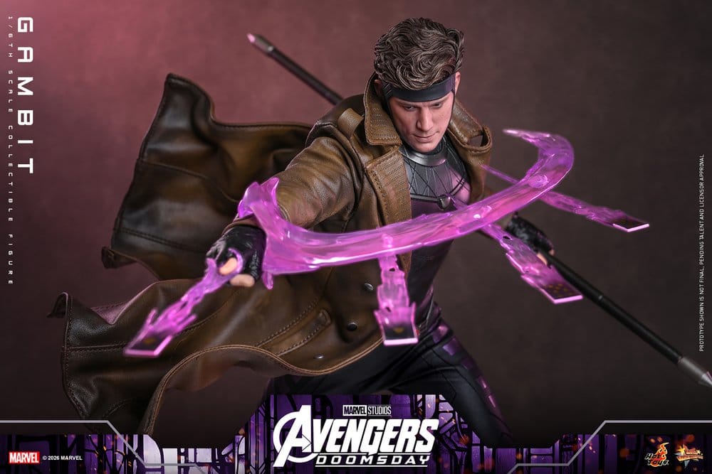 Avengers: Doomsday Movie Masterpiece figurine 1/6 Gambit 31 cm