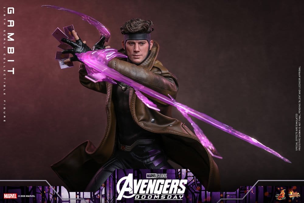 Avengers: Doomsday Movie Masterpiece figurine 1/6 Gambit 31 cm