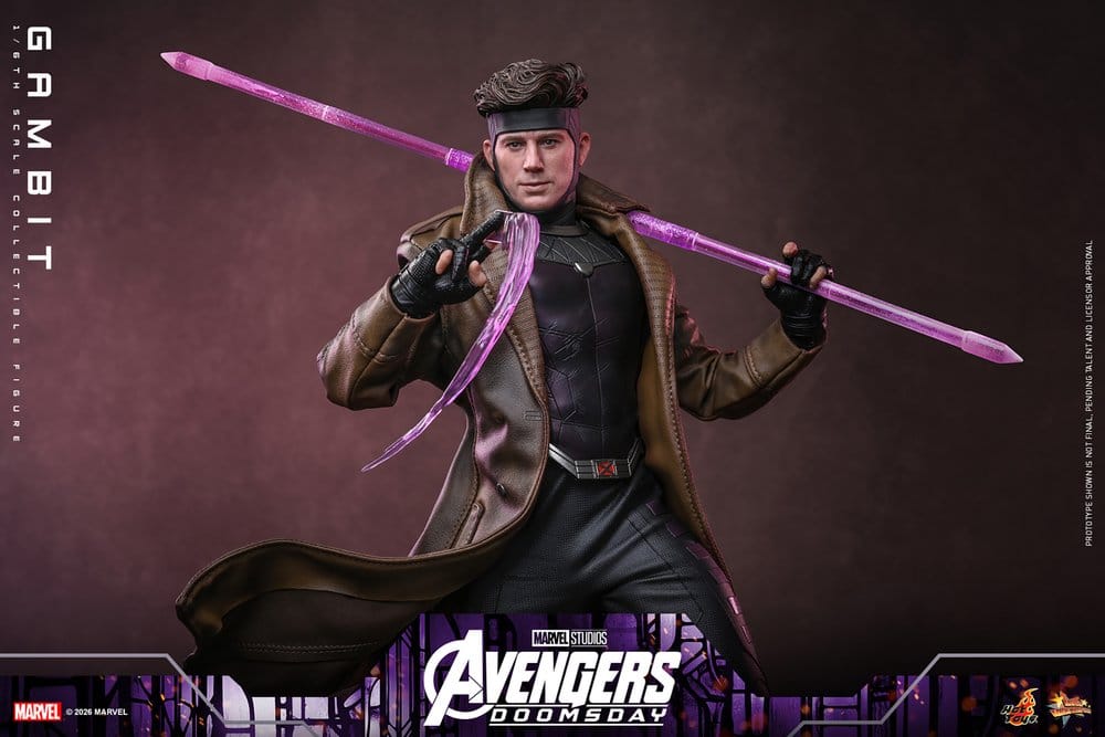 Avengers: Doomsday Movie Masterpiece figurine 1/6 Gambit 31 cm