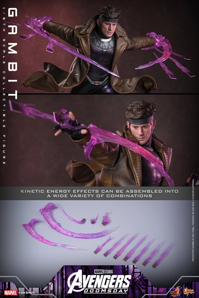 Avengers: Doomsday Movie Masterpiece figurine 1/6 Gambit 31 cm