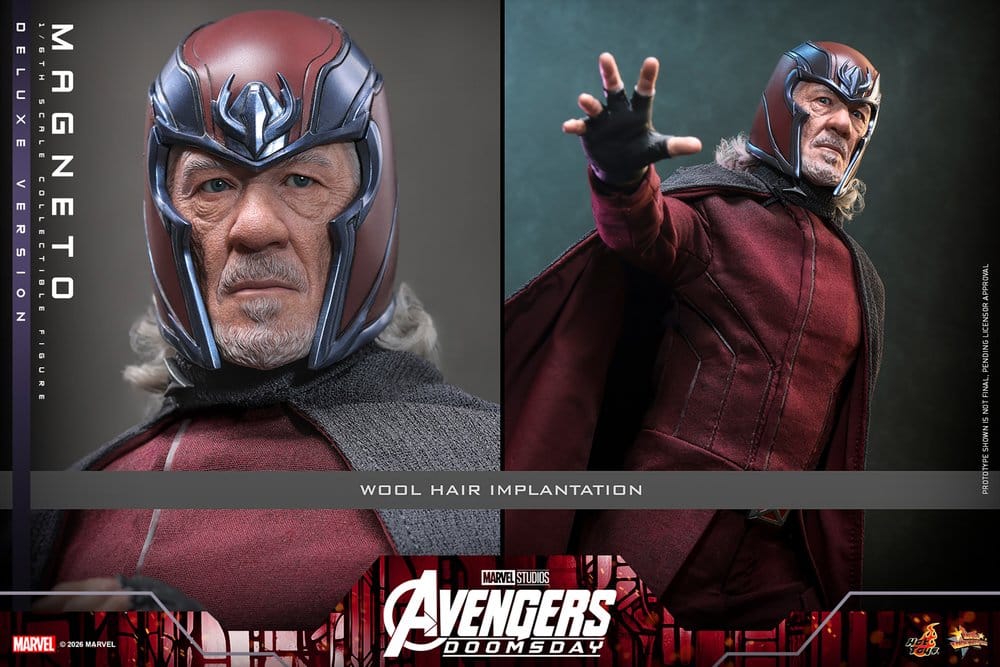 Avengers: Doomsday Movie Masterpiece figurine 1/6 Magneto (Deluxe Version) 30 cm