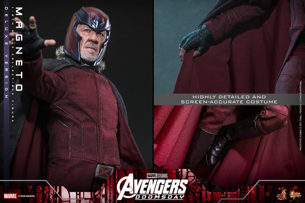Avengers: Doomsday Movie Masterpiece figurine 1/6 Magneto (Deluxe Version) 30 cm