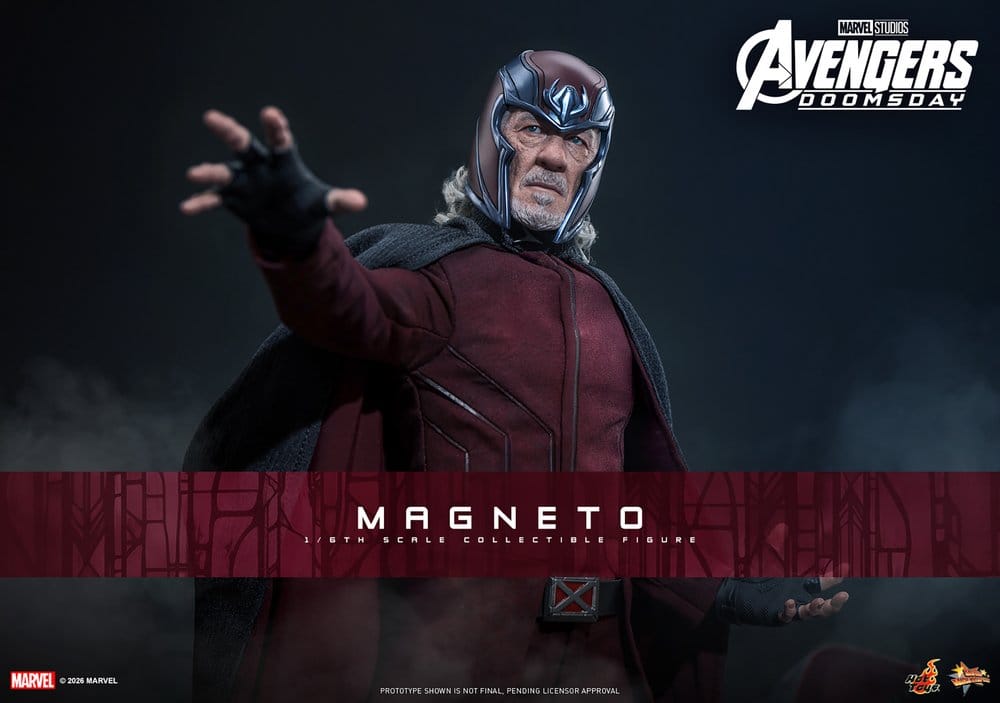 Avengers: Doomsday Movie Masterpiece figurine 1/6 Magneto 30 cm
