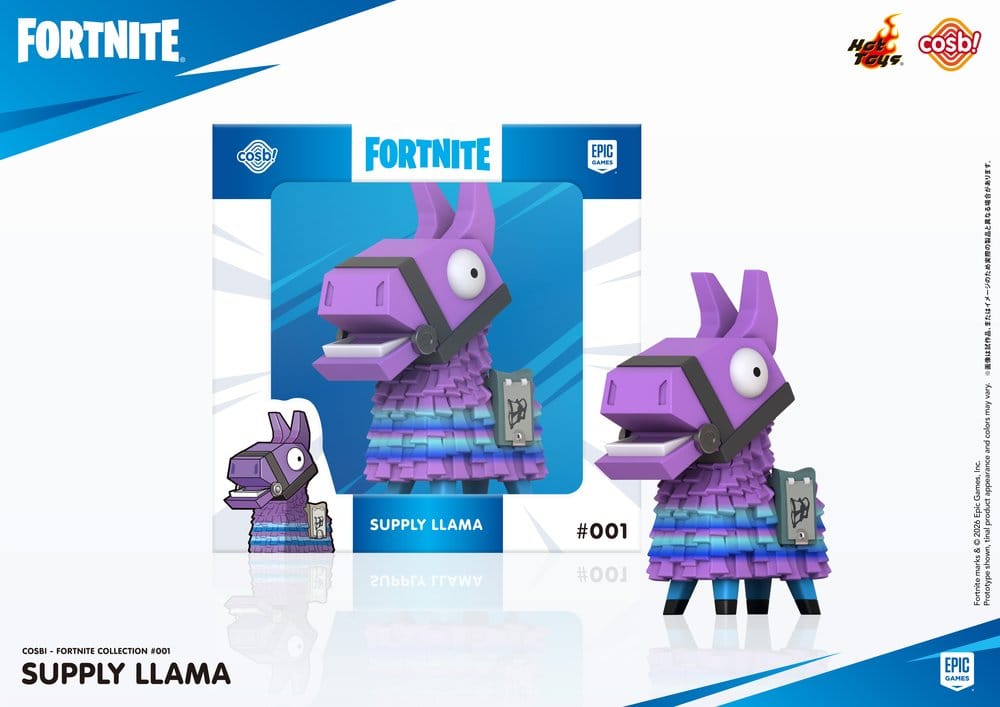 Fortnite figurine Cosbi Supply Llama 8 cm