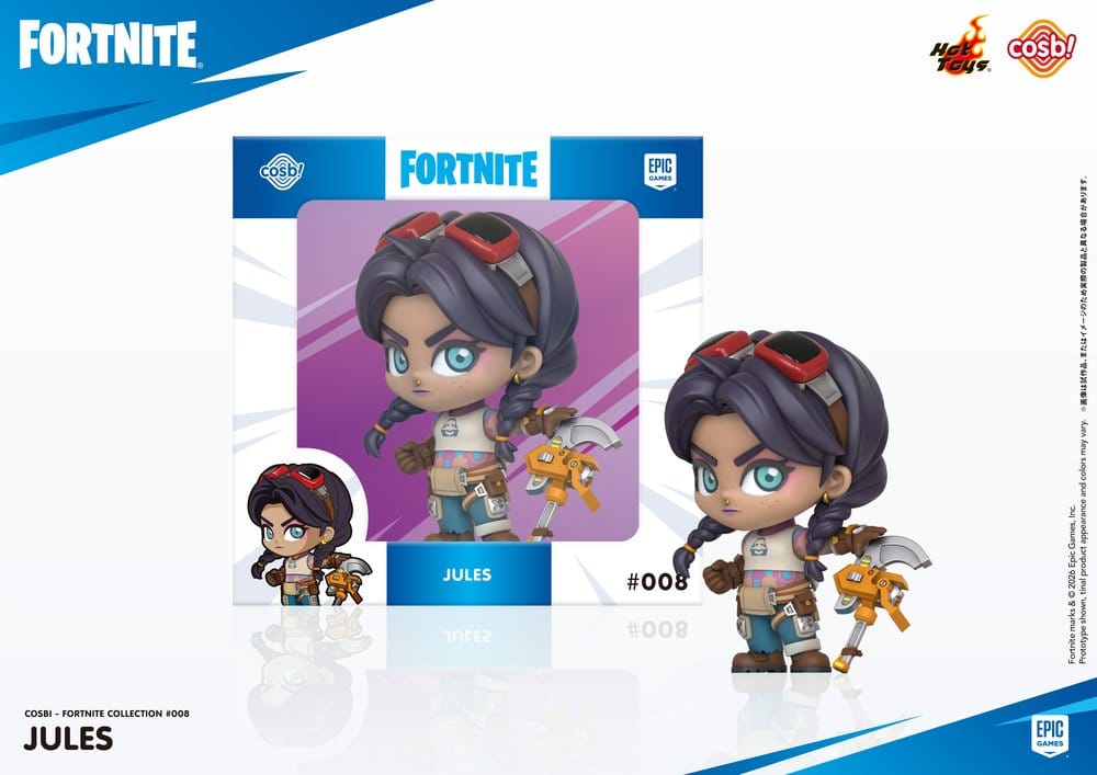 Fortnite figurine Cosbi Jules 8 cm