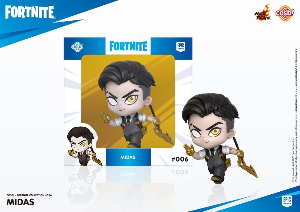 Fortnite figurine Cosbi Midas 8 cm