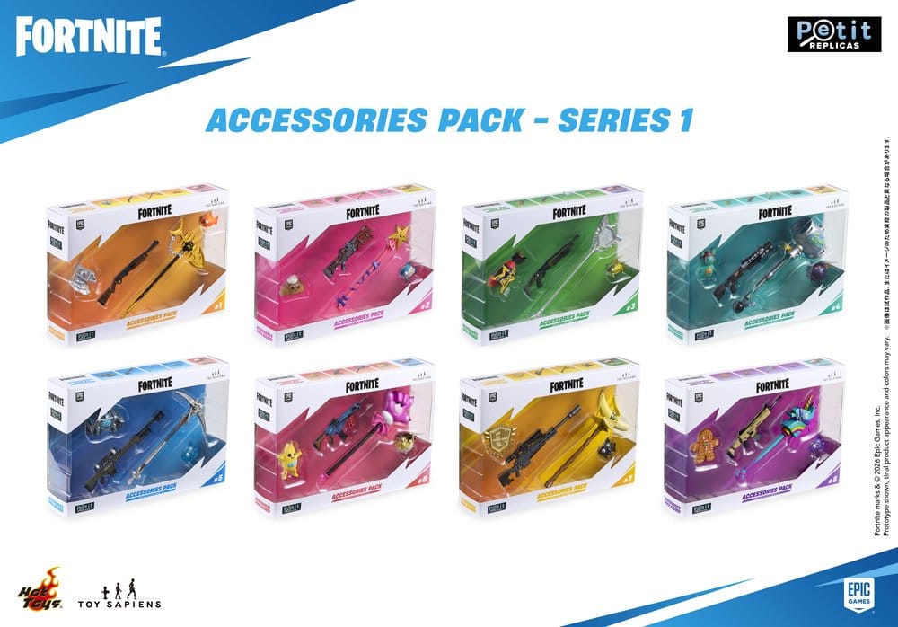Fortnite Petit Replicas pack d'accessoires Série 1 assortiment (8)