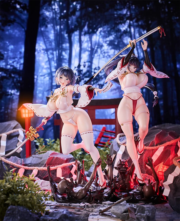 Original Character pack 2 statuetten 1/6 Sakuya Todo & Iori Todo