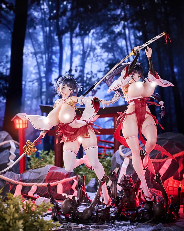Original Character pack 2 statuetten 1/6 Sakuya Todo & Iori Todo