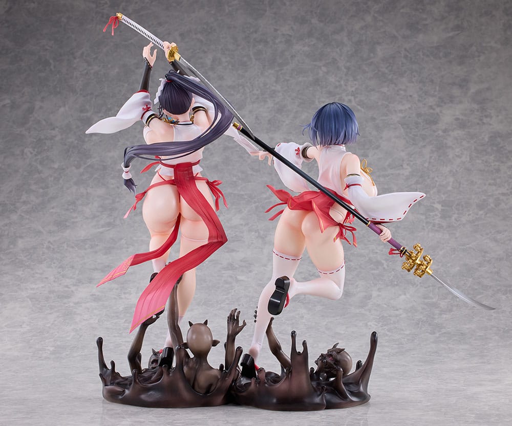 Original Character pack 2 statuetten 1/6 Sakuya Todo & Iori Todo